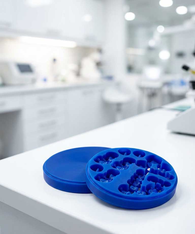Cera para fresagem dental