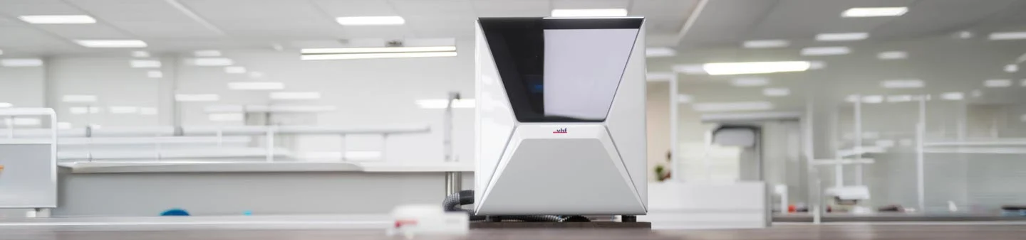 In-house lab with VHF dry and wet milling solutions